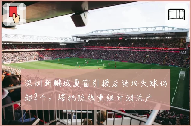 深圳新鹏城夏窗引援后场均失球仍超2个，塔托防线重组计划流产